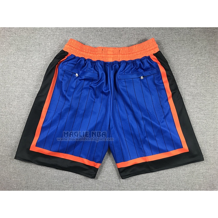 Pantaloncini
 New York Knicks Citta
 Just Don 2024 Blu
